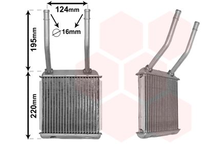 VAN WEZEL Siltummainis, Salona apsilde 37006132